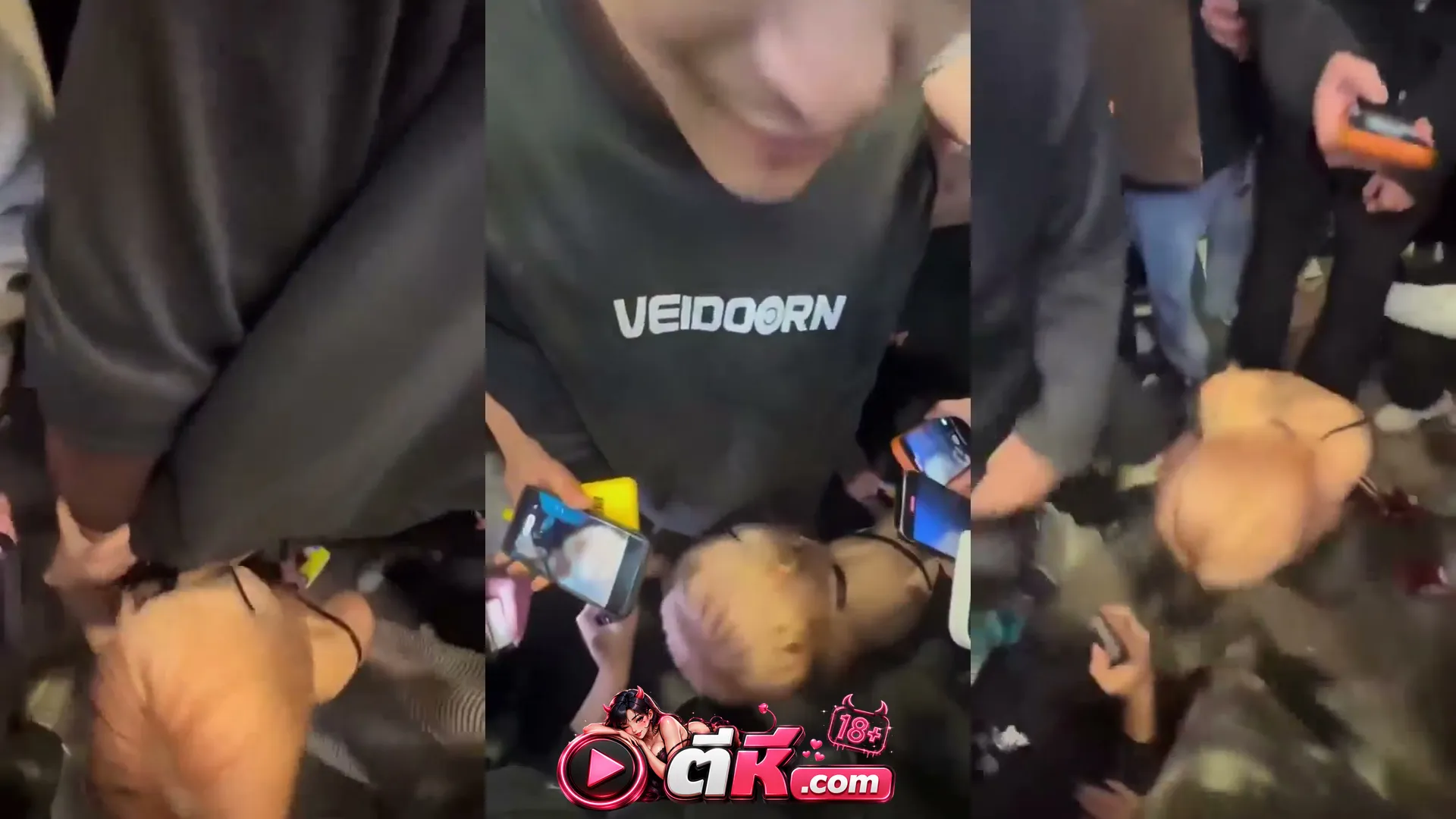 คลิปหลุดมือถือ โม้กควยให้คนแปลกหน้ากลางกรุง คลิปที่กำลังเป็นไวรัลดังที่จีน